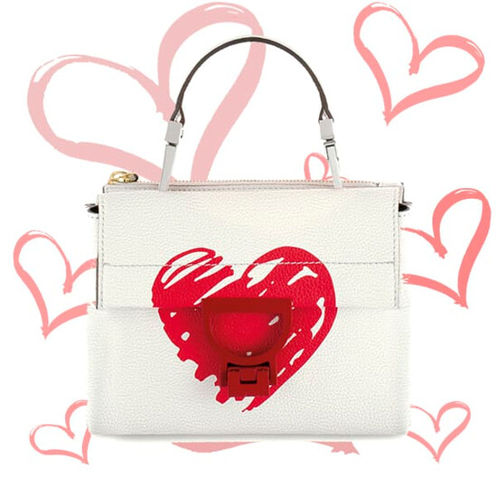 Coccinelle Мини-сумка ко Дню святого Валентина